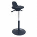 Sit Stand Stool Round Black 23 H