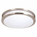 LED Nickel Ceiling Fixture 1650 Lumens