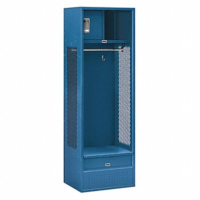 Open Access Locker 24Wx72Hx18 D Blue