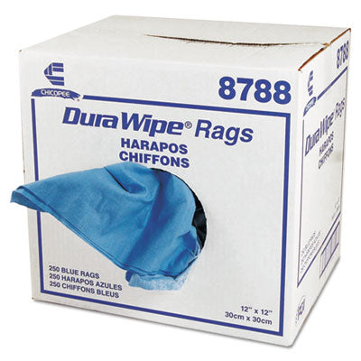 WIPES,RAG,12X12,250/CS