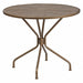 Gold Patio Table 35.25RD