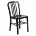 Black Indoor-Outdoor Chair