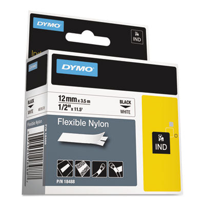 TAPE,1/2",FLEX,NYLON,WHT