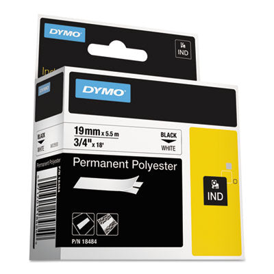 TAPE,3/4",PERM,POLY,WHT