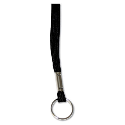 LANYARDS,RING 24,BK