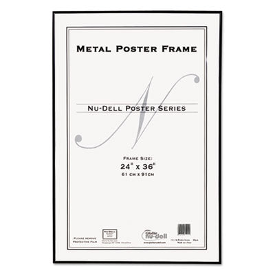 FRAME,24X36,MTLPOSTER, BK