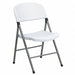 White Plastic Folding Chair