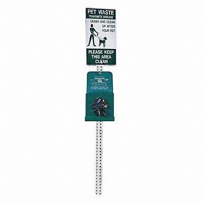 Pet Station Waste Bags Pickup Sign Poly