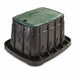 Valve Box 12 Rectangle w/Green Lid