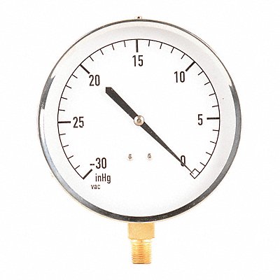 G3995 Vacuum Gauge Mechanical Cont 4-1/2 In