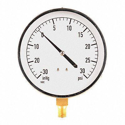 G3995 Pressure Gauge Mechanical Cont 4-1/2 In