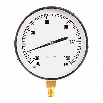 G3995 Pressure Gauge Mechanical Cont 4-1/2 In