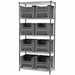 G3473 Bin Shlvng 18inx74inx36in Gray