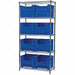 G3473 Bin Shlvng 18inx74inx36in Blue