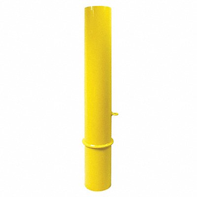 Bollard Removable 4 Carbon Steel Yellow