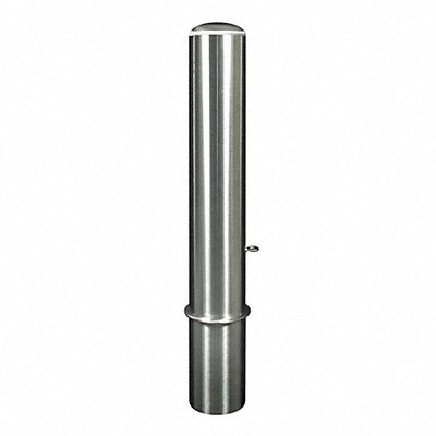 Bollard Removble 5 Dome Stainless Steel