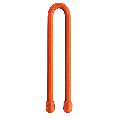 Gear Tie Orange 6 in PK2