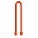 Gear Tie Orange 6 in PK2