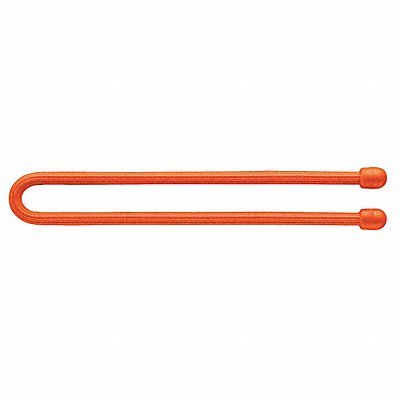 Gear Tie Orange 12 in PK2