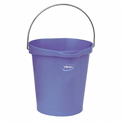 Hygienic Bucket 3 1/4 gal Purple