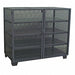 Shelving Cabinet 54 H 72 W Black