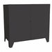 Shelving Cabinet 54 H 72 W Black