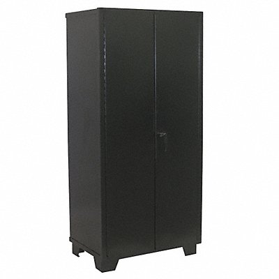 Shelving Cabinet 78 H 60 W Black