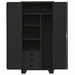 Combo Wrdrb/Drawer Cab 78 H 36 W Black