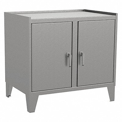 Shelving Cabinet 34 H 36 W Gray