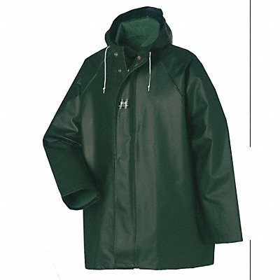 Rain Jacket with Hood Green 3XL