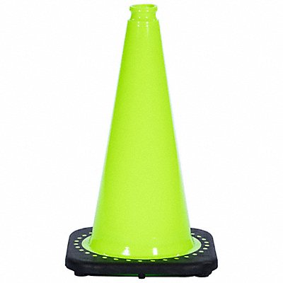 Traffic Cone 3 lb Lime Cone Color