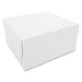 BOX,BAKERY,8X8X4,LOCK,WH