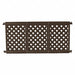 Fence Panel Black 38-1/2 x 66-1/4 