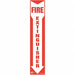 Fire Extinguisher Sign 3 x 13.5 Vinyl