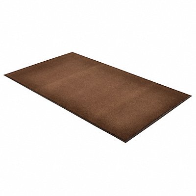 Carpeted Entrance Mat Black/Brown 4x8ft