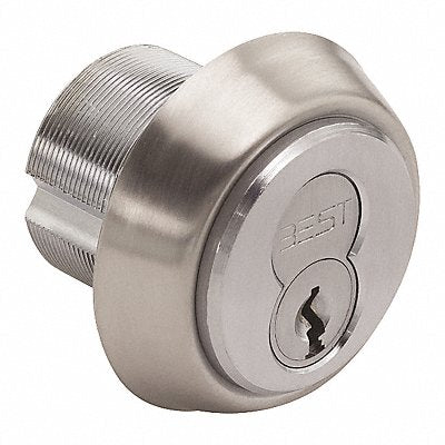 Std 1E Mortise Cylinder C4 Cam Satin C