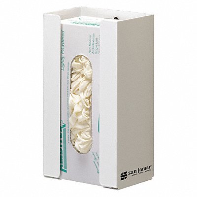 Disposable Glove Dispenser 1 Box Cap Wht