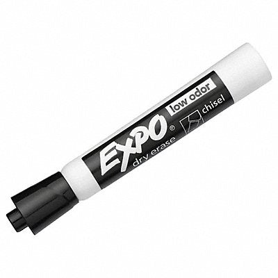 Low Odor Chisel Dry Erase Blk Color PK36