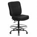 Draft Chair 400 lb Capacity Black