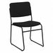 Fabric Stack Chair Black