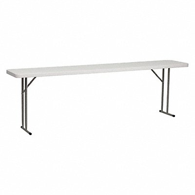 Fold Training Table White 18 x96 