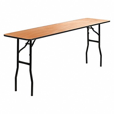 Fold Training Table Wood 18 x72 