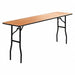 Fold Training Table Wood 18 x72 