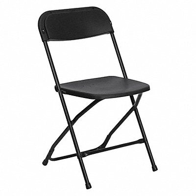 Folding Chair Plastic Black