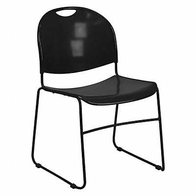 Stack Chair Frame Black 800 lb Capacity