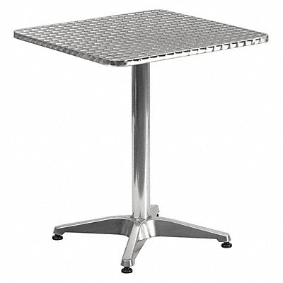 Table Square Aluminum 23.5 