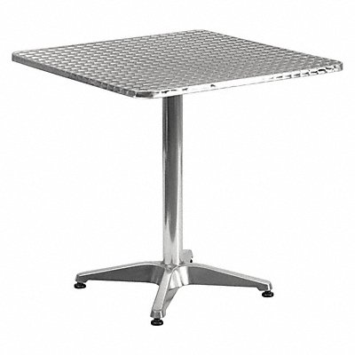 Table Square Aluminum 27.5 