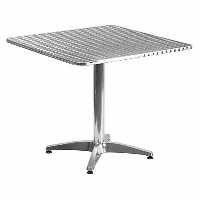 Table Square Aluminum 31.5 