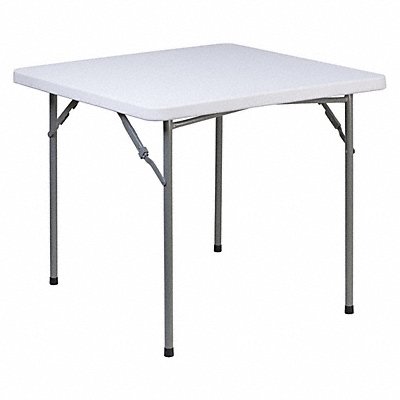 Fold Table Plastic Wt Sqr Waterproof 34 