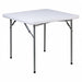 Fold Table Plastic Wt Sqr Waterproof 34 